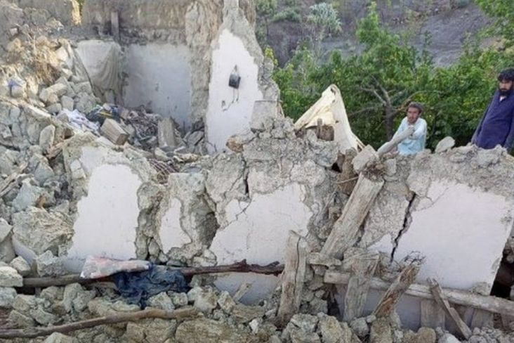 gempa di afghanistan
