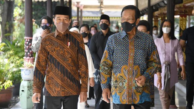 Presiden Jokowi lantik Sri Sultan Hamengku Buwono X