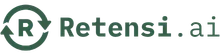Retensi AI logo light transparan
